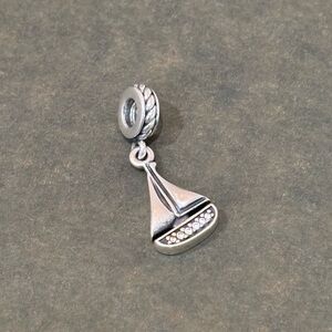 Authentic Retired Pandora Sailboat Charm
